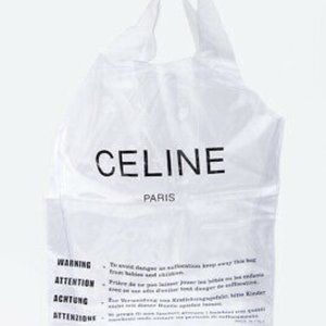 CELINE by Phoebe Philo Limited Plastic PVC Tote